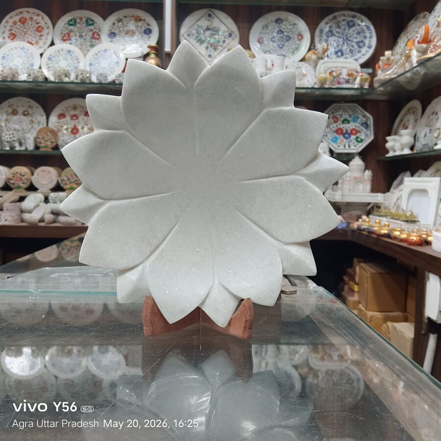 Marble Inlay Bowl Agra