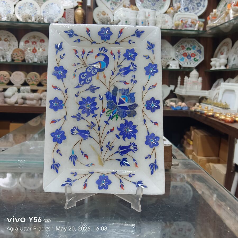 Semi-Precious Stone Plate