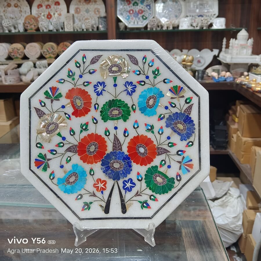 Large Marble Table Top Tray