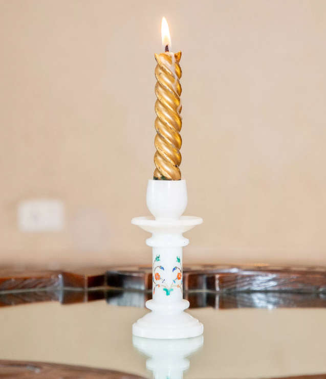 Marble Candle Holder