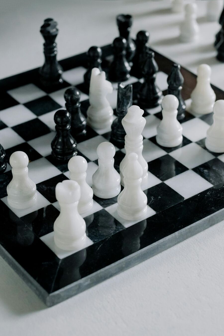 Inlaid Marble Chess Board