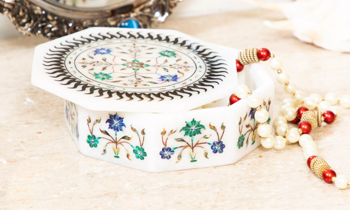 Marble Jewellery Box
