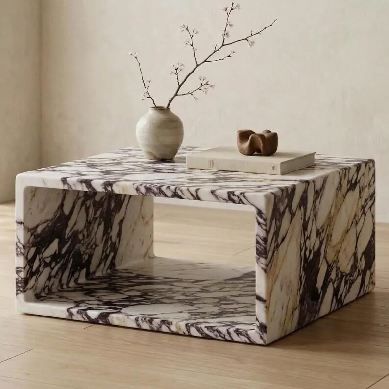 Marble Inlay Coffee Table Agra