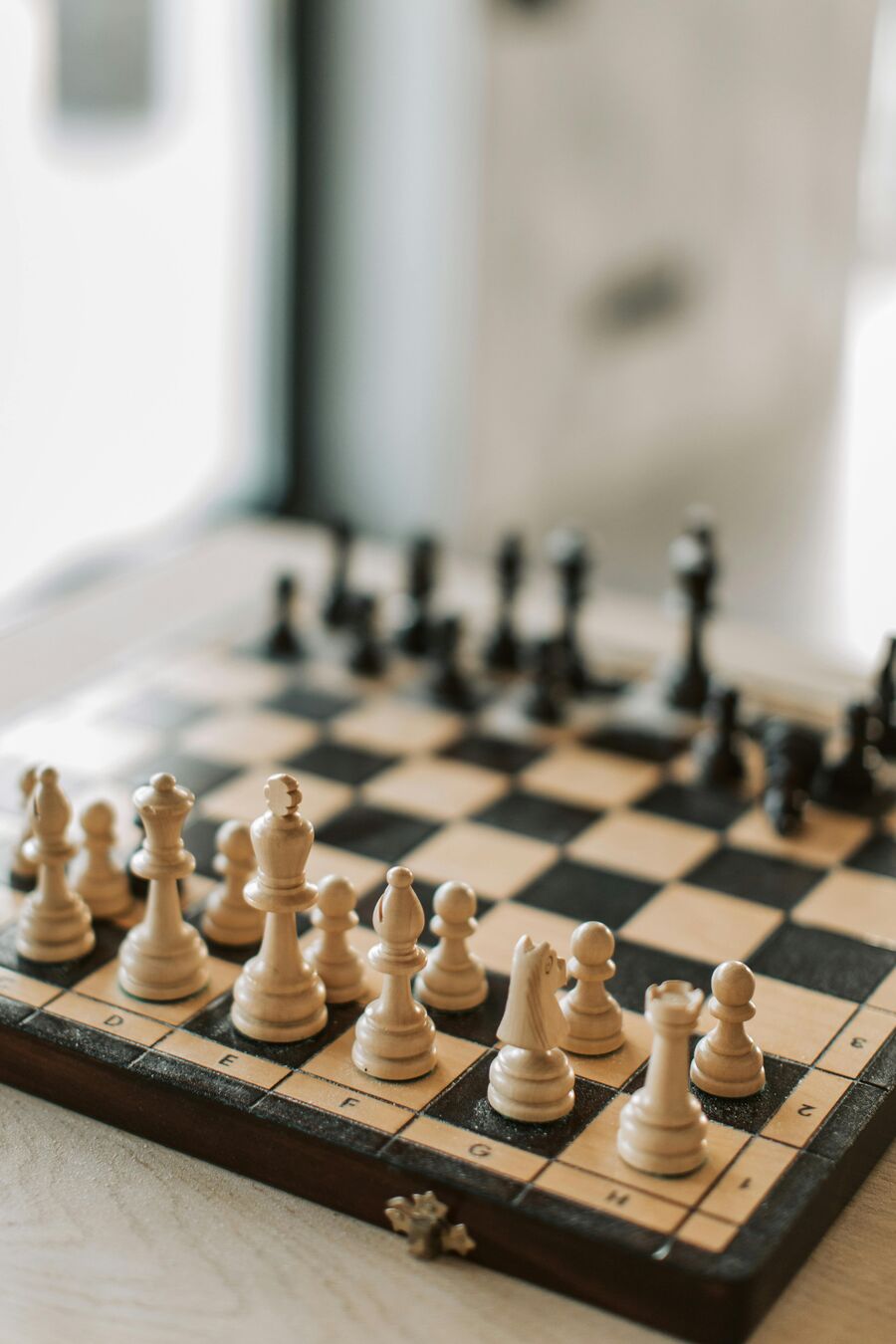 Walnut Wood Chess Set