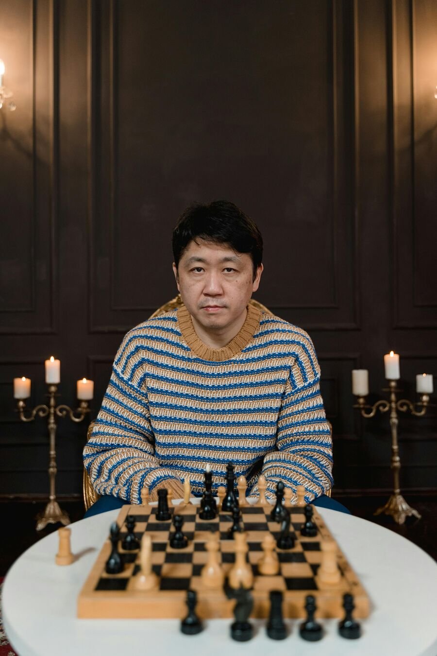 Rosewood Chess Set